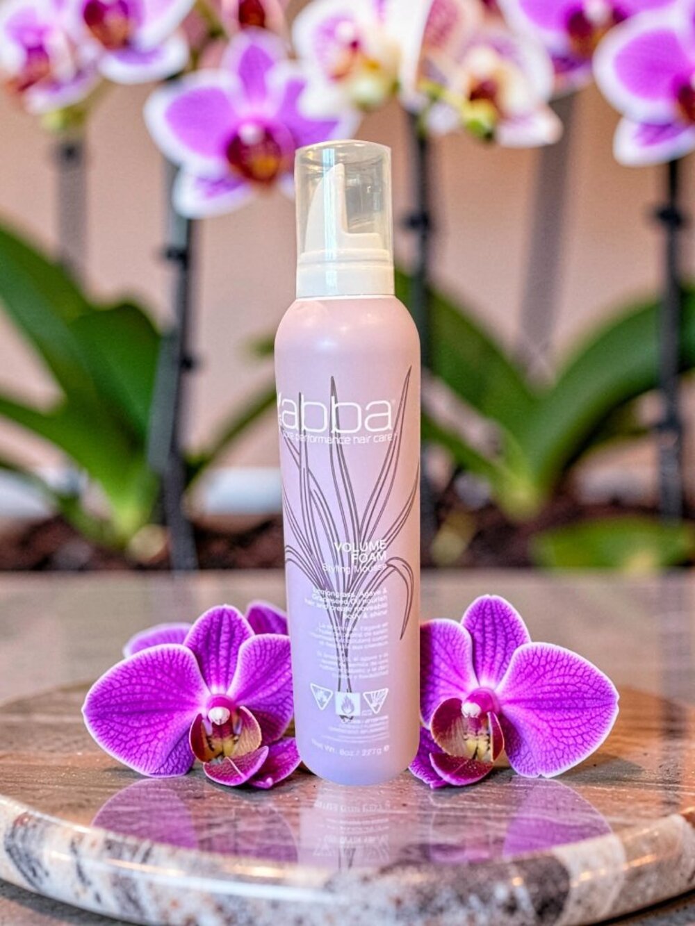 Abba Volume Foam Styling Mousse 8 oz